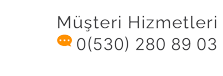 Destek Hatti - 0(530) 280 89 03